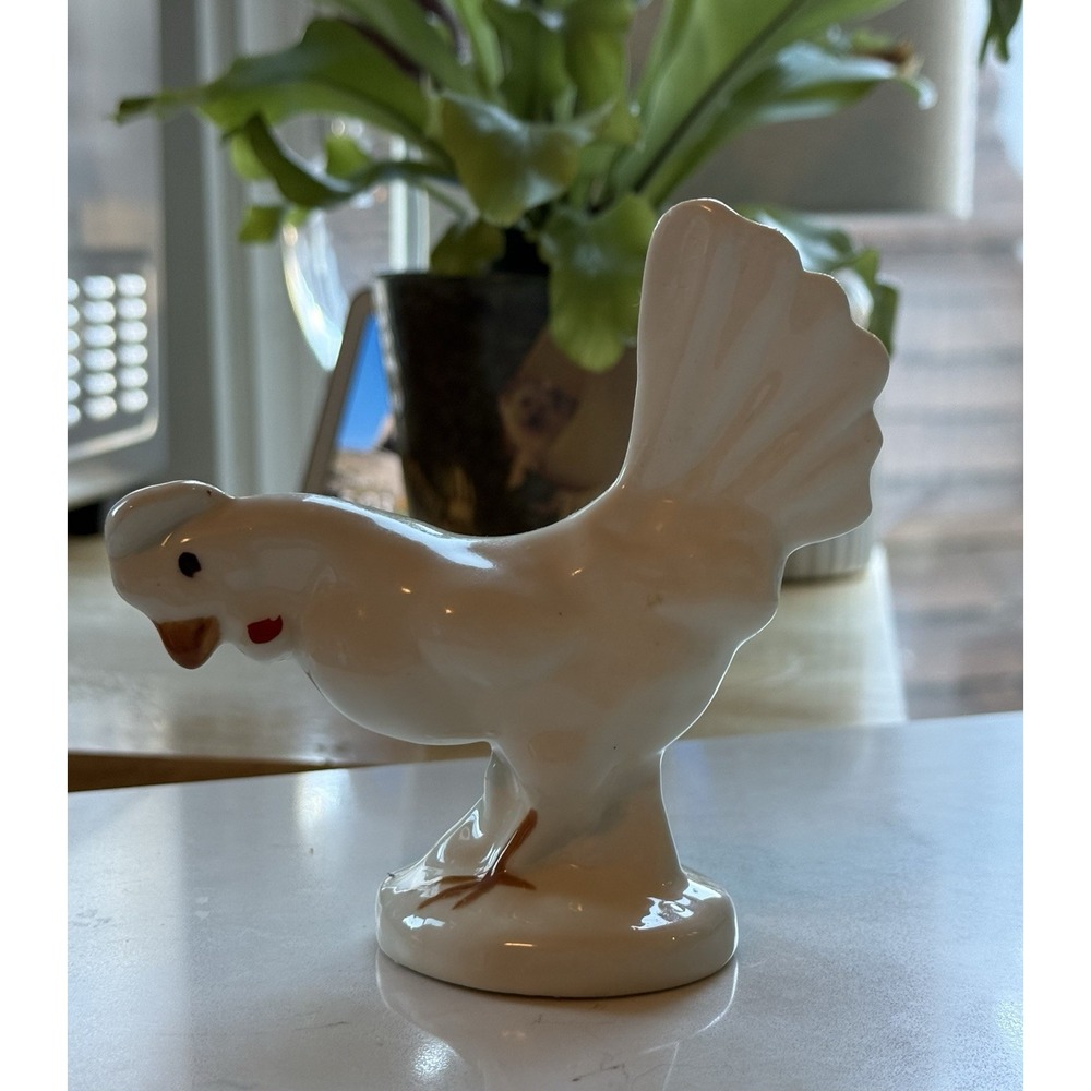 Vintage Porcelain Chicken Cottagecore Farmhouse chic Shabby chic Kitchen